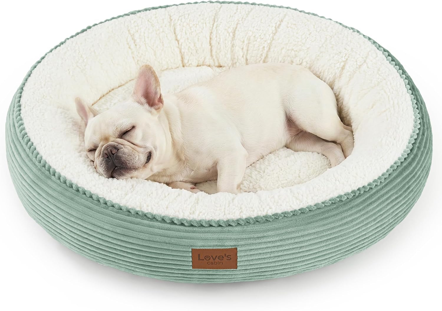 loves-cabin-round-donut-cat-and-dog-cushion-bed-20in-bed-for-cats-or-small-dogs-anti-slip-water-resistant-bottom-super-soft-durable-fabric-pet-beds-washable-luxury-cat-dog-bed-gray