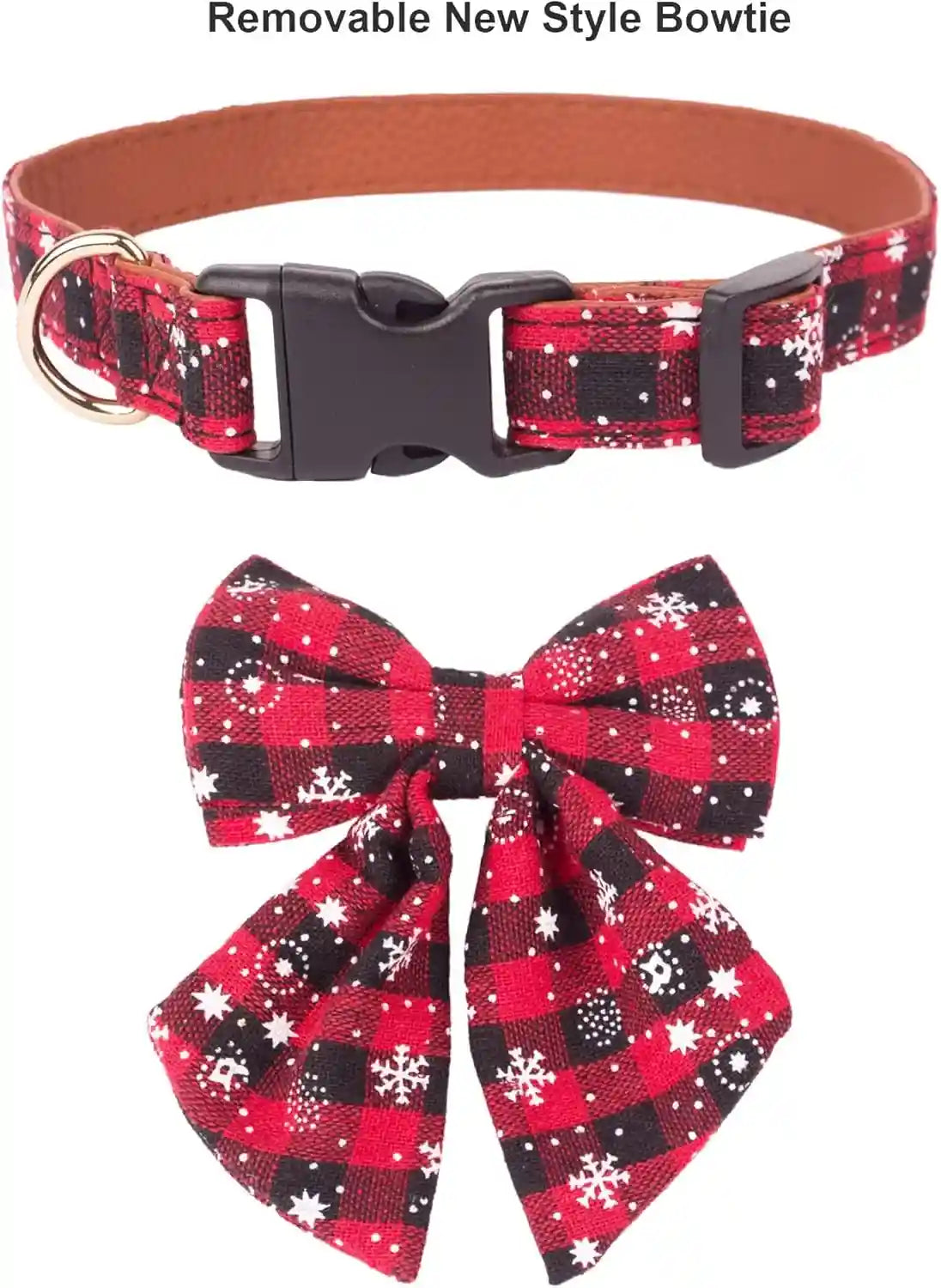 2-pack-christmas-dog-collar-with-bow-tie-classic-plaid-red-green-dog-collars-with-removable-bowtie-christmas-collars-for-large-dogs-pets-large