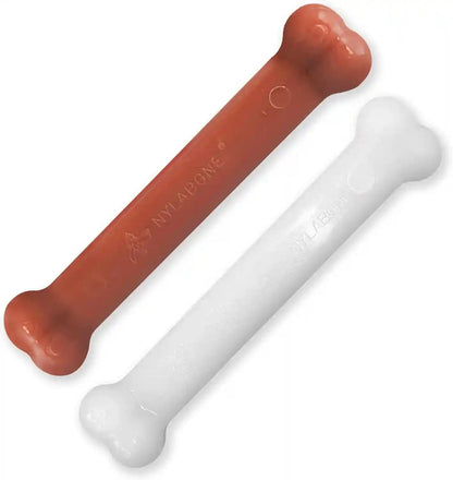 Nylabone Original Bone Power Chew Toys for Dogs, Durable & Tough Dog Toys for Aggressive Chewers, Long Lasting Chicken, Bacon, and Peanut Butter Flavor, Small - up to 25 Lbs, 1 Count | Peanut Butter, Chicken, and Bacon Flavor, Durable Dog Toys for Aggressive Chewers, Helps Clean Teeth, for Dogs up to 25 Lbs25