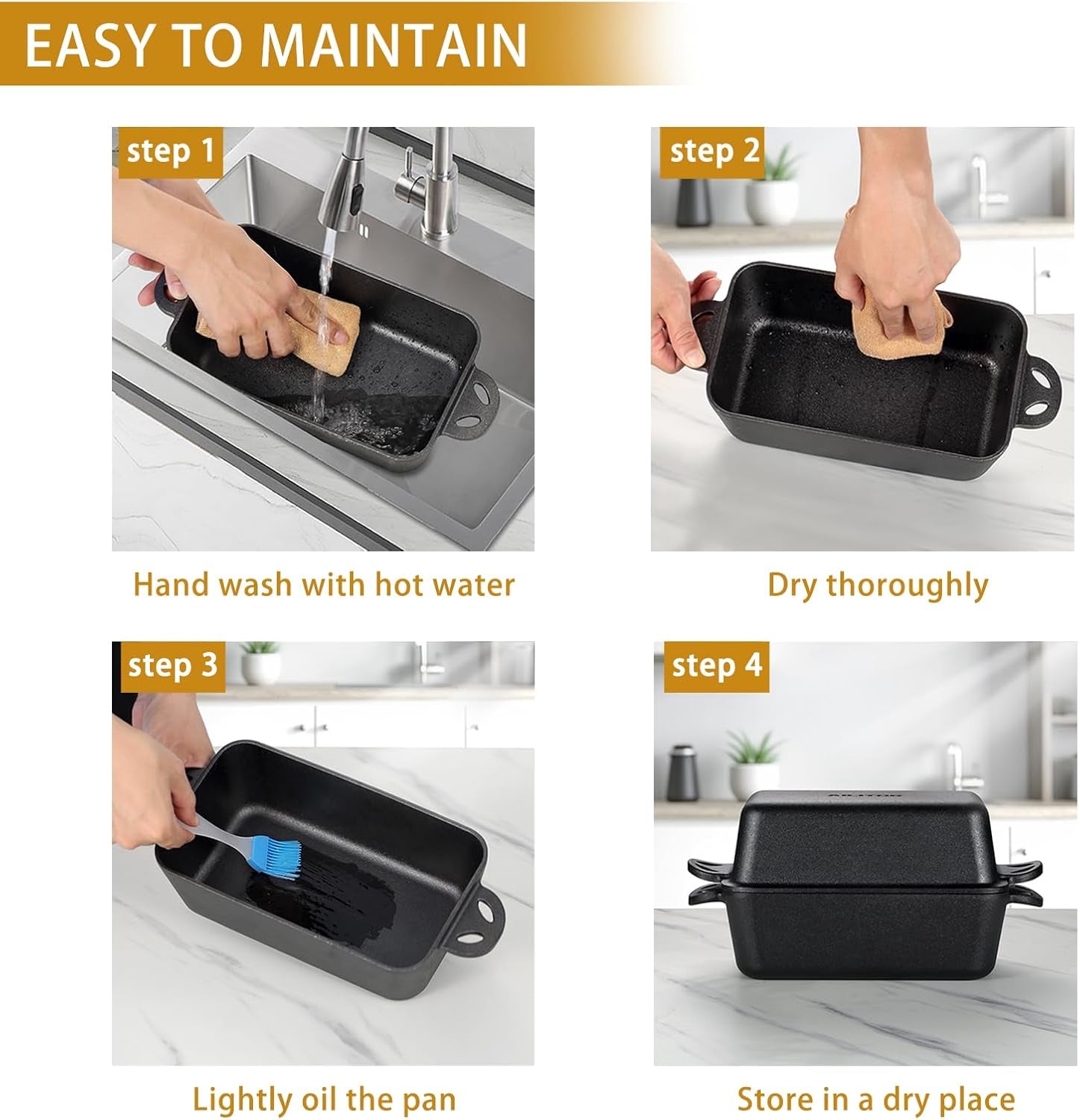 cast-iron-loaf-pan-with-lid-9x5-inch-bread-baking-pans-for-homemade-bread-2-piece-set
