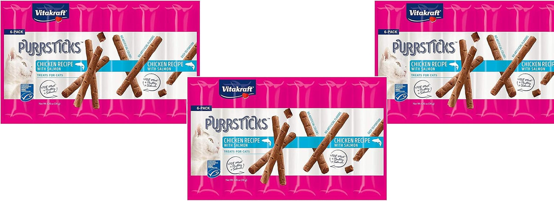 vitakraft-18-pack-of-chicken-purrsticks-cat-treats-with-salmon
