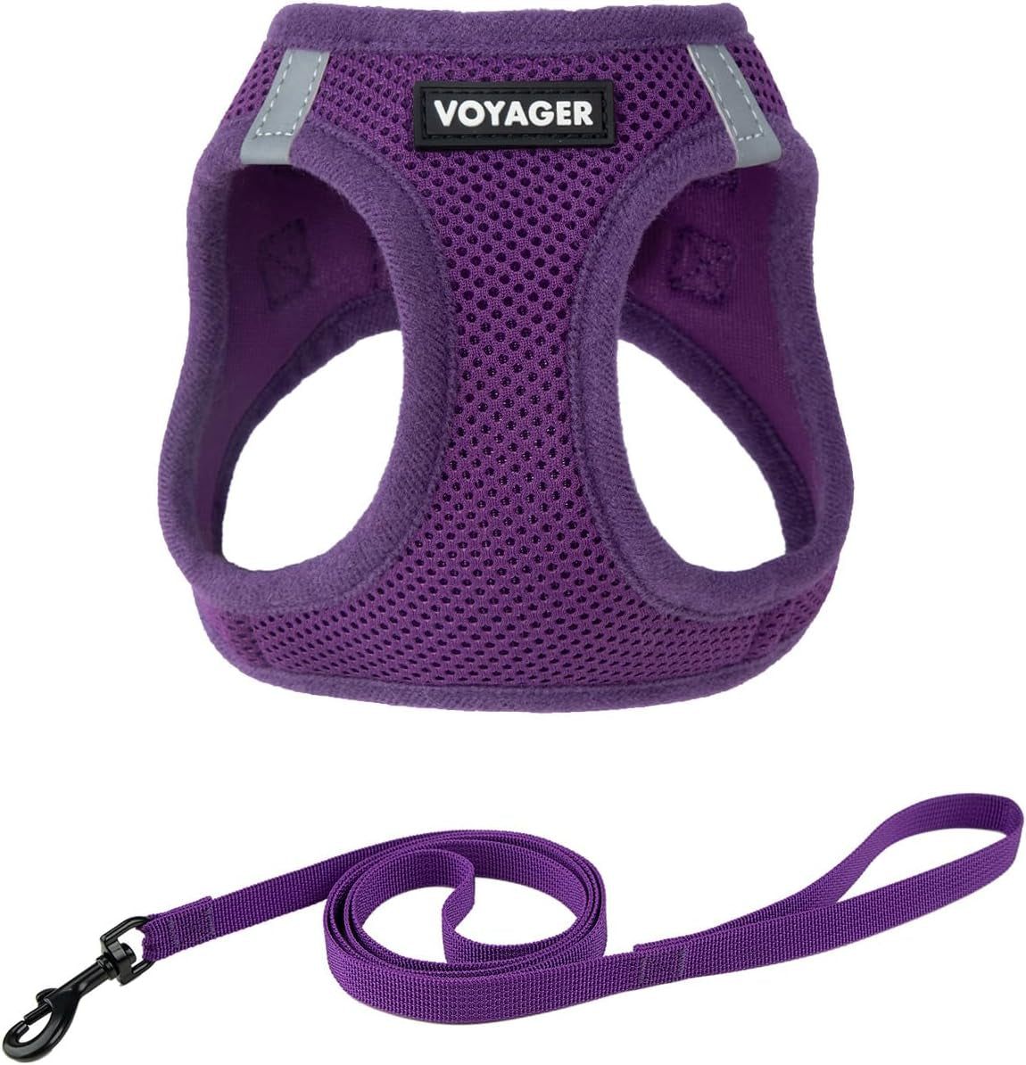 voyager-step-in-pet-harness-all-weather-mesh-adjustable-step-in-harness-for-cats-and-dogs-by-best-pet-supplies-307-set-moss-green-m