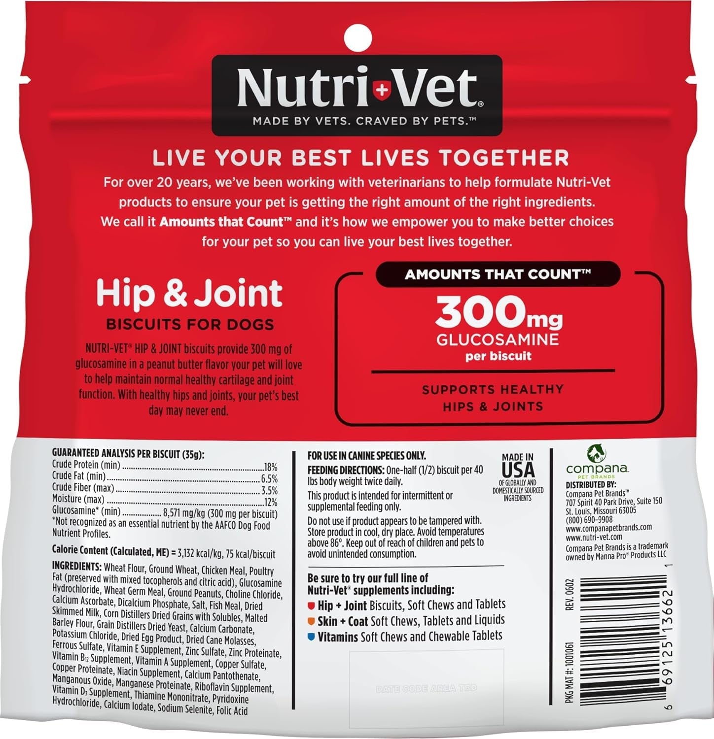 nutri-vet-hip-joint-dog-biscuits-dog-treats-300mg-glucosamine-6-lb-bag-joint-supplement-for-dogs-hip-joint-support-functional-treats-large-dog-biscuits-chondroitin-mobility-support