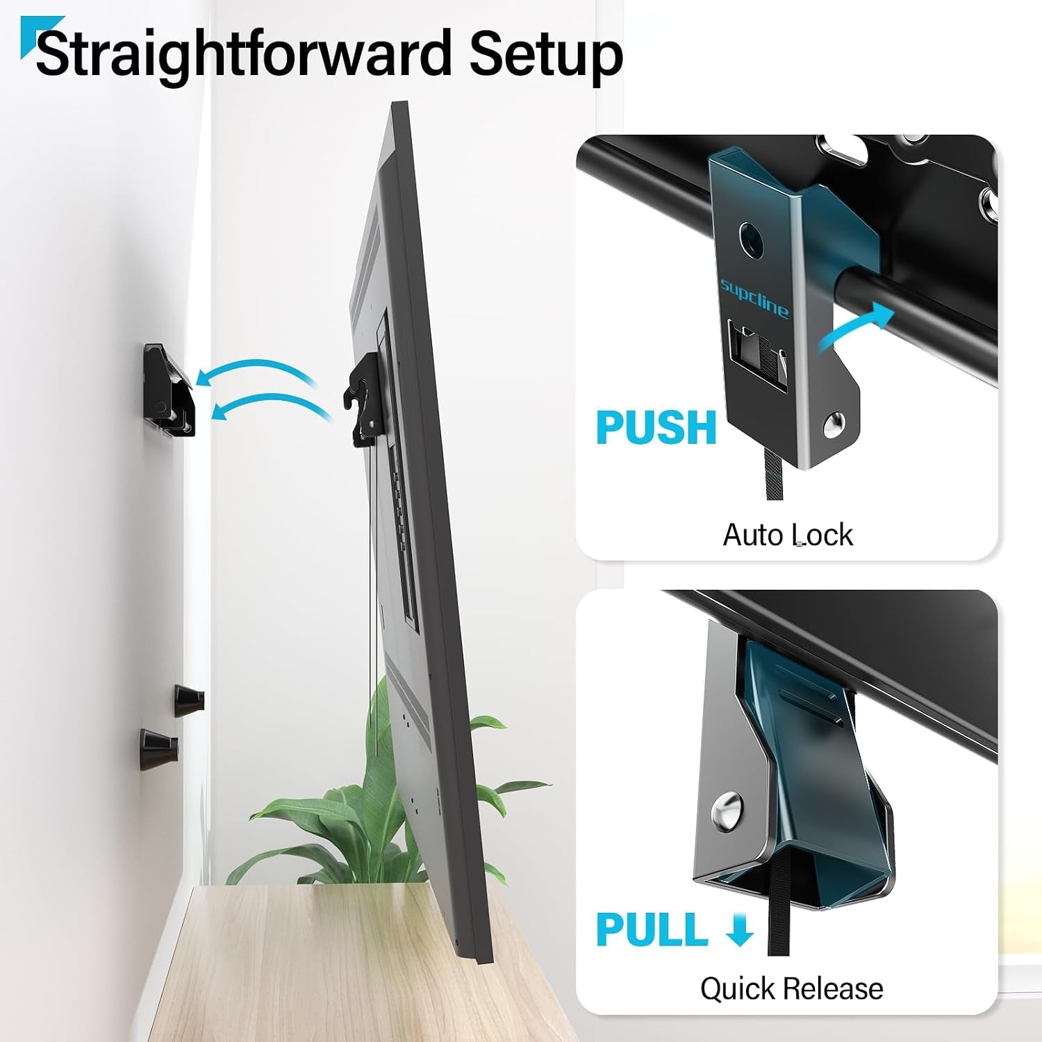 no-drill-no-stud-tv-wall-mount-for-26-65-inch-tv-up-to-154-lbs-non-damage-wall-drywall-tv-mount-studless-tv-mount-max-vesa-400x400mm-easy-install-low-profile-wall-mount-tv-bracket