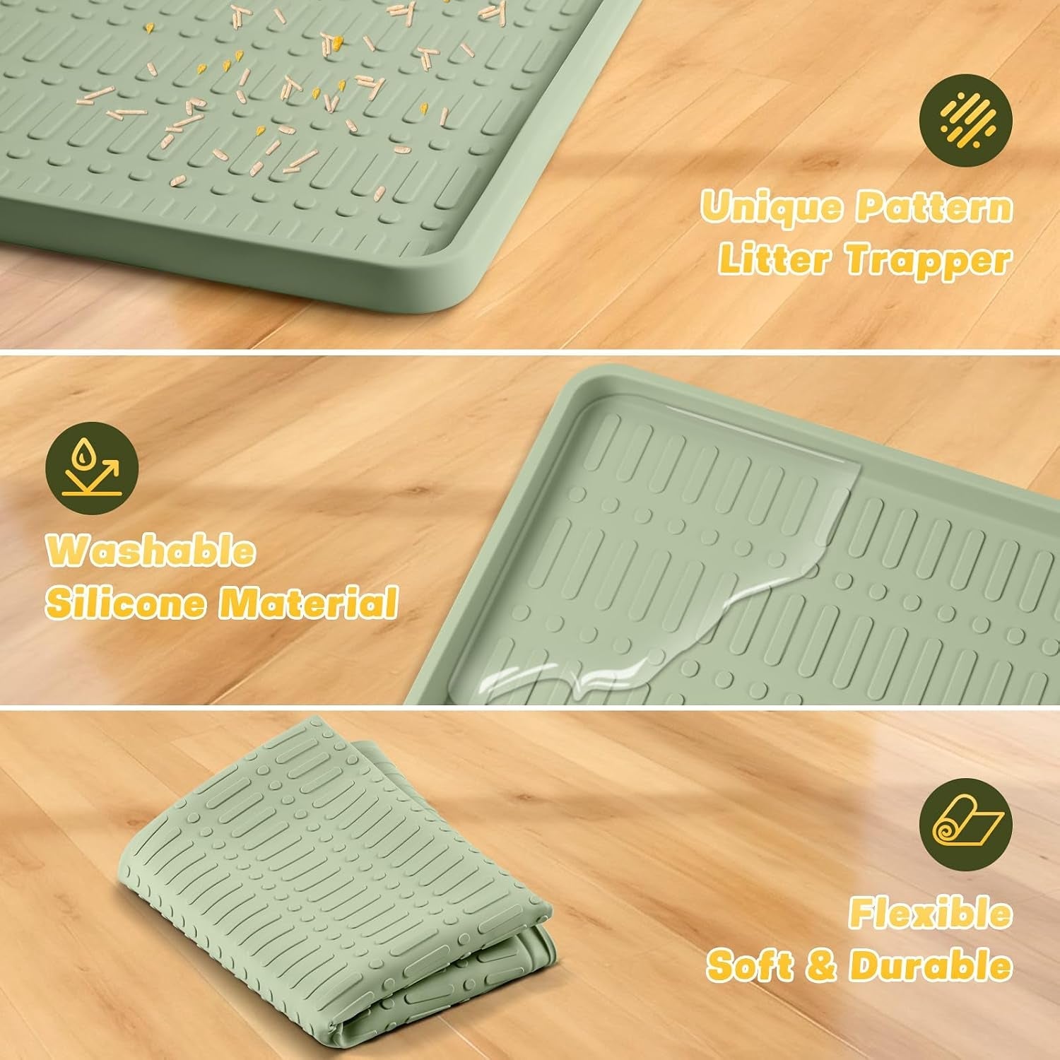 47-x-35-silicone-cat-food-mat-waterproof-pet-feeding-mat-with-raised-edge-extra-large-cat-bowl-mat-water-bowl-placemats-for-cats-non-slip-protects-floors-easy-to-clean-light-green