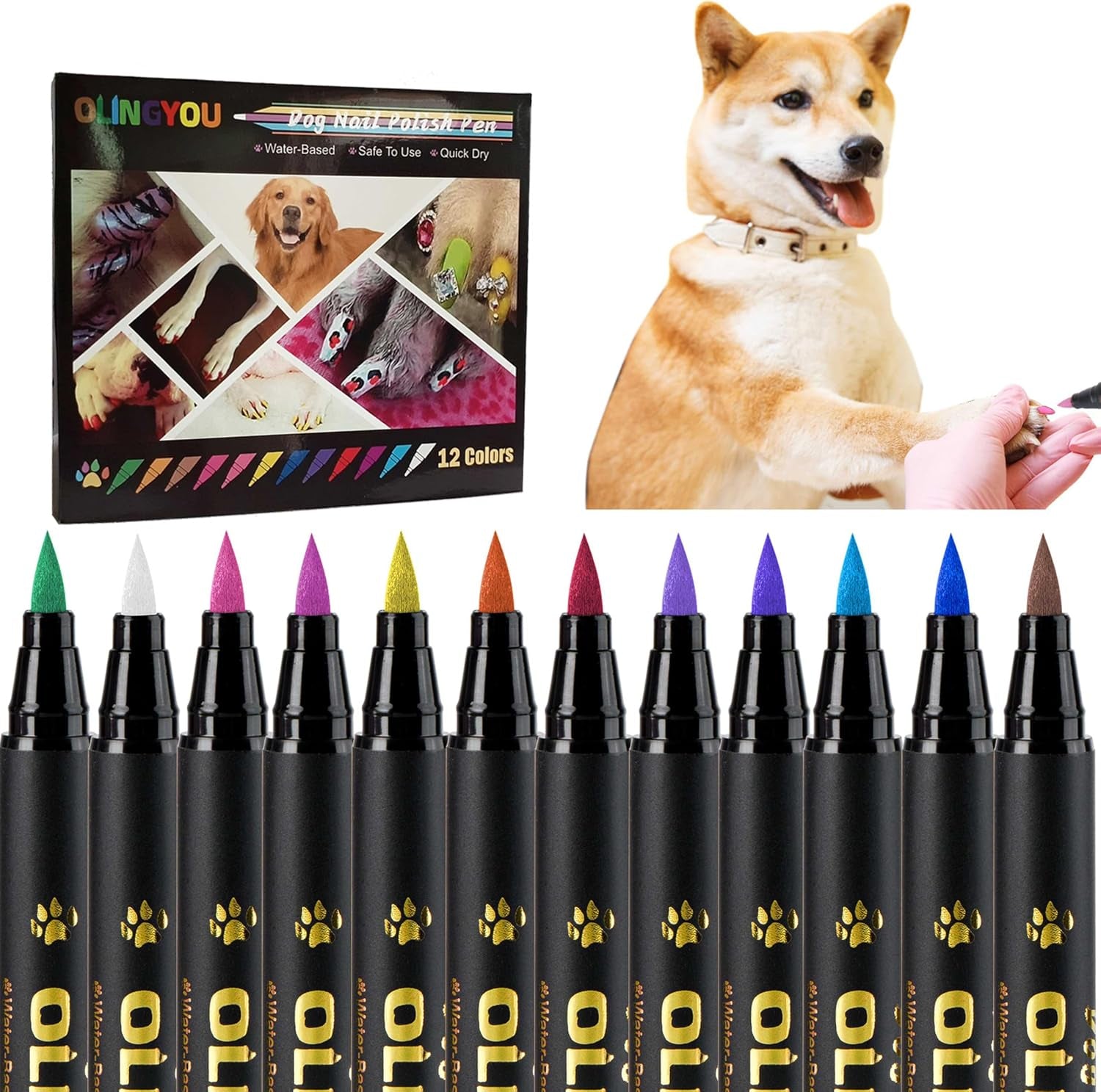 olingyou-dog-nail-polish-dog-nail-polish-pens-quick-dry-8-colors-pet-nail-polish-set-for-dogs-diy-dogs-puppy-nails-dog-safe-nail-polish-non-toxic-odorless-easy-to-apply