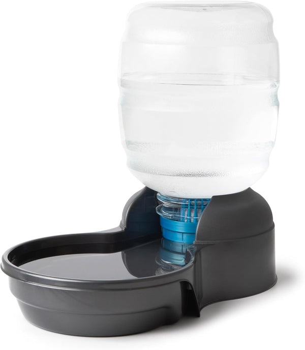 Petmate Replendish Automatic Dog Water Dispenser Gravity Pet Waterer with Microban Protection Base, 100% BPA Free - 4 Gallon, Wide Mouth Bowl, with 2 Extra Filters1