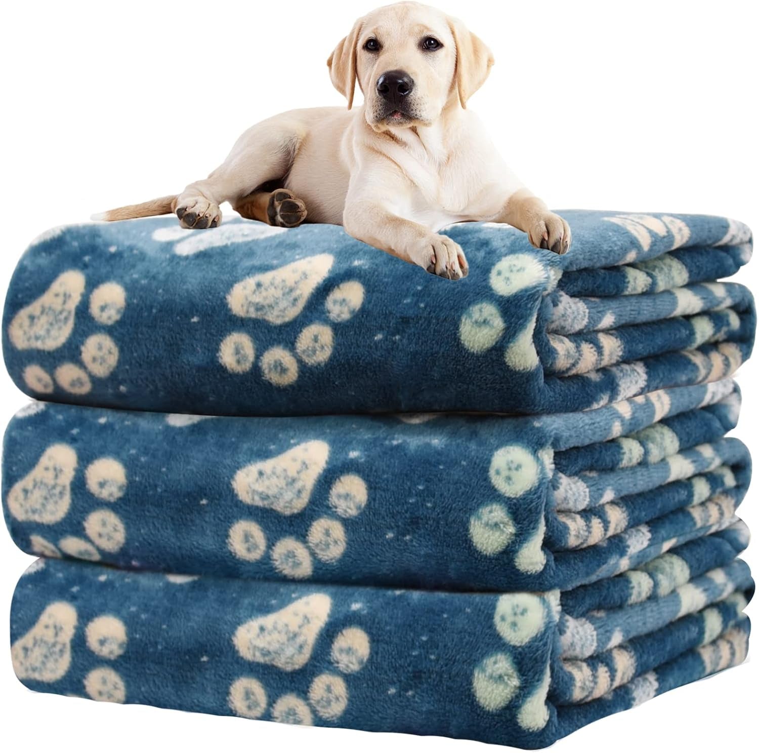 rezutan-dog-blankets-for-3-pack-large-medium-pet-cat-soft-fuzzy-washable-blanket-comfort-flannel-suitable-for-dogs-kennels-beds-sofas-furniture-gifts-puppy-essentials-41-x-31-inch-black