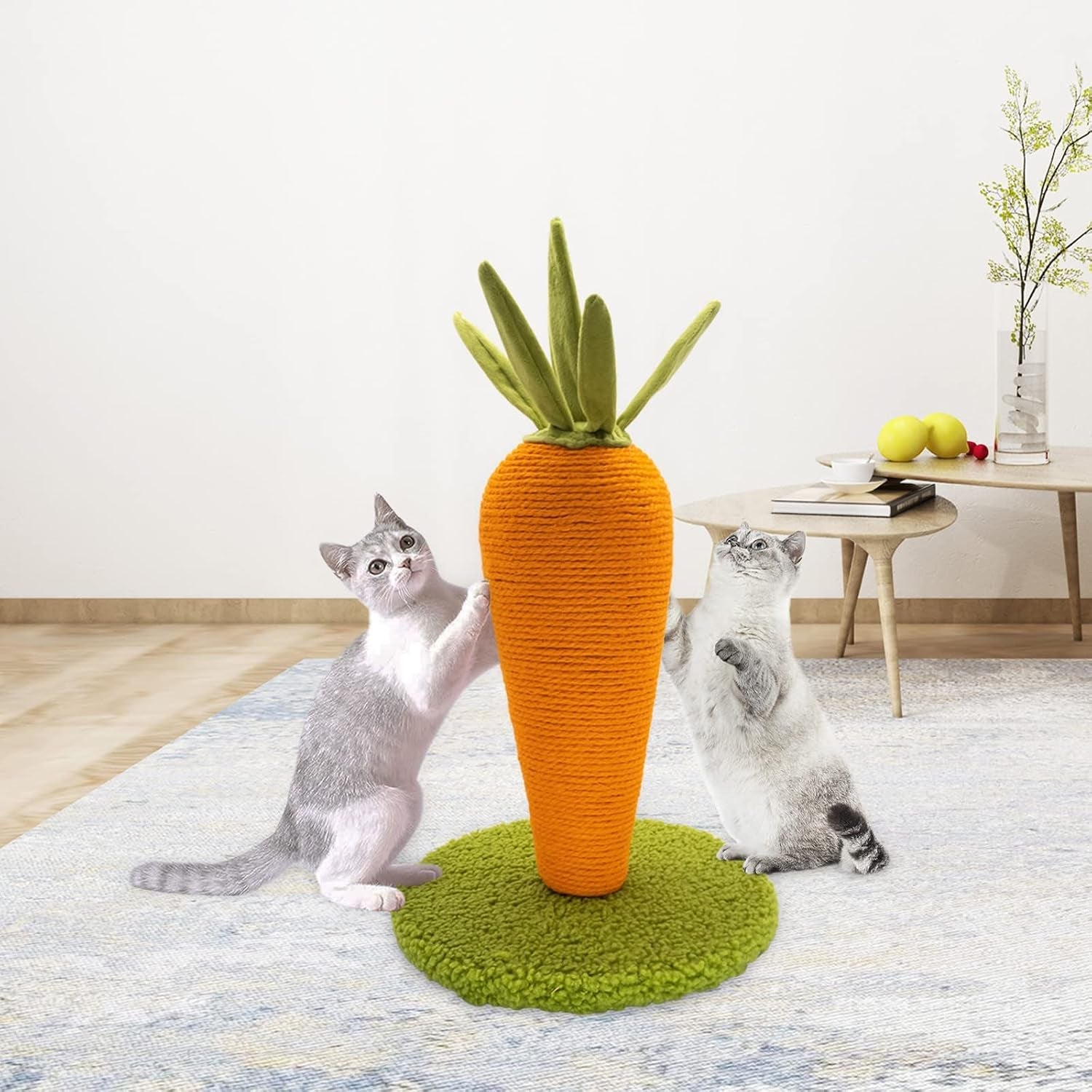 auscat-cat-scratching-post-cute-carrot-scratching-post-nature-sisal-cat-scratcher-for-indoor-cats-and-kittens