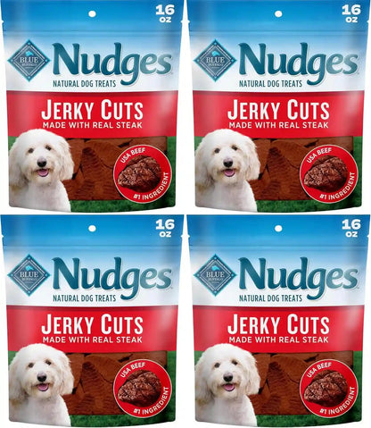 Blue Buffalo Nudges Chicken Jerky Cuts Natural Dog Treats, Tender & Meaty Dog Snacks, Healthy Reward or Training Treat, Made in the USA with Real Chicken, No Artificial Preservatives, 36 Oz.14