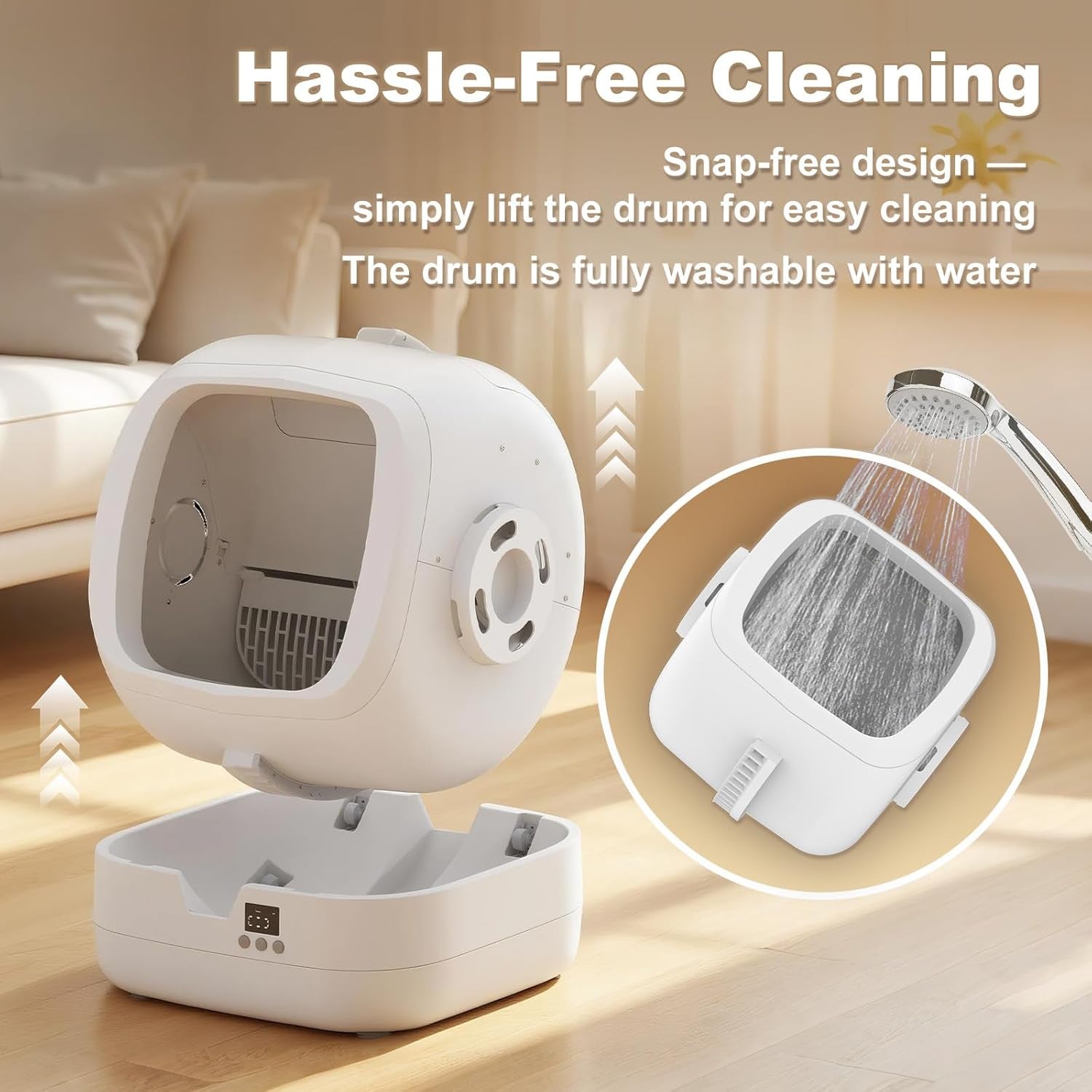mintakawa-automatic-cat-litter-box-self-cleaning-app-control-and-weight-monitoring-ultra-quiet-suitable-for-medium-cats-and-kittens-safe-anti-pinch-litter-box-assembly-required-white