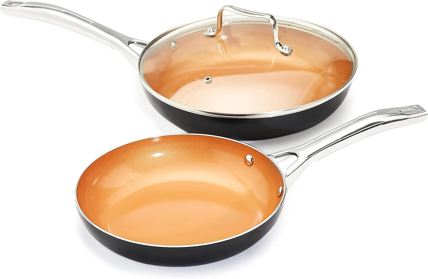 ceramic-nonstick-cookware-set-induction-ready-dishwasher-oven-safe-even-heating-10-piece-set-with-frying-pans-saucepans-glass-lids-copper-color