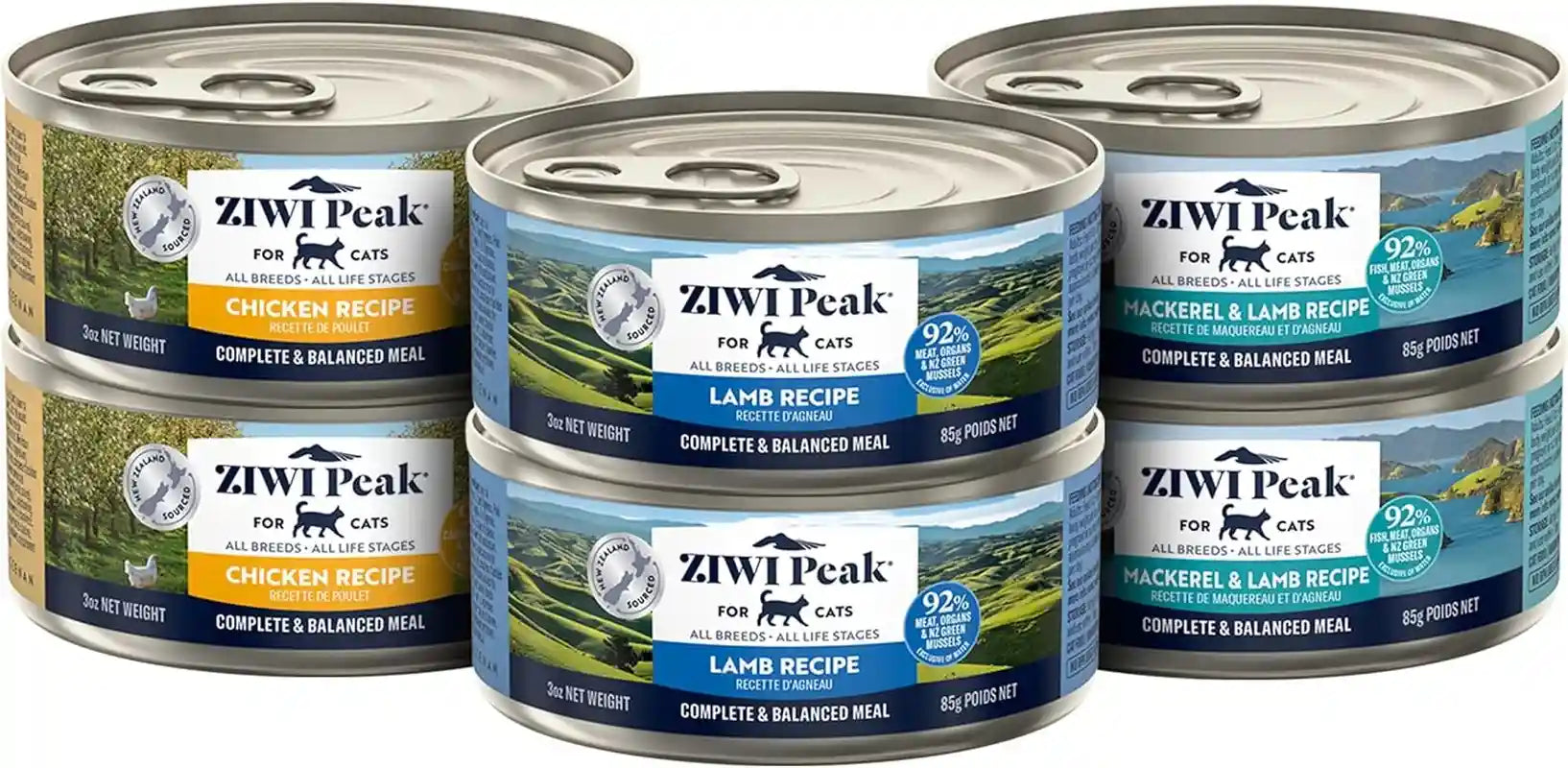 ziwi-peak-wet-cat-food-variety-pack-beef-chicken-lamb-mackerel-lamb-mackerel-venison-6-pack-3oz-each