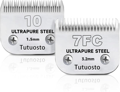 3 Pack 10 Clipper Blade Compatible with Andis, Wahl and Oster Dog Clippers | Detachable Pet Grooming Replacement Blade for Dog Grooming Clippers, Replacement Blades, Compatible Accessory19
