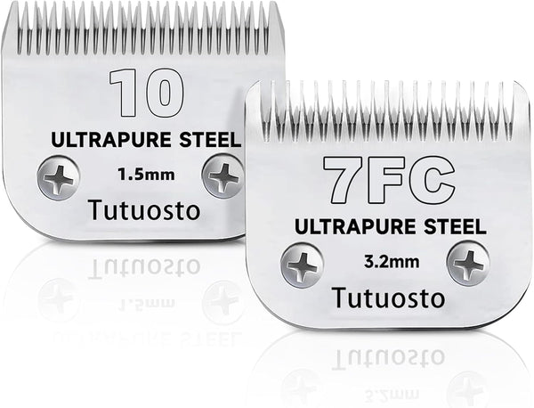3 Pack 10 Clipper Blade Compatible with Andis, Wahl and Oster Dog Clippers | Detachable Pet Grooming Replacement Blade for Dog Grooming Clippers, Replacement Blades, Compatible Accessory19