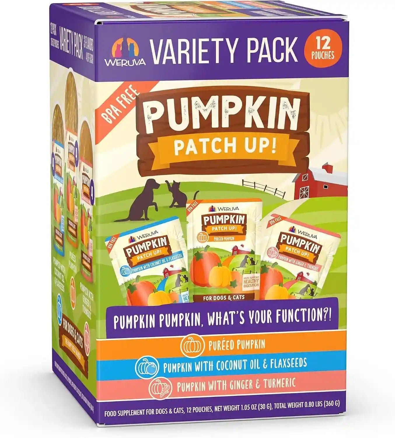 weruva-pumpkin-patch-up-pumpkin-puree-pet-food-supplement-for-dogs-cats-2-80oz-pouch-pack-of-12