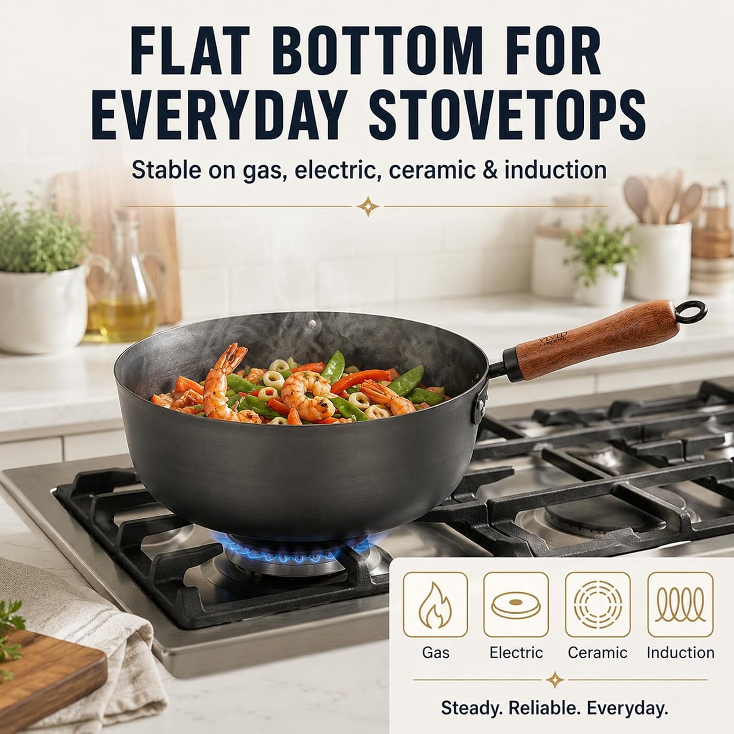 4-qt-nitrided-carbon-steel-deep-wok-with-lid-flat-bottom-deep-4-qt-nitrided-steel-for-braising-soups-noodles-and-one-pot-meals-wooden-handle-gas-electric-and-induction-ready
