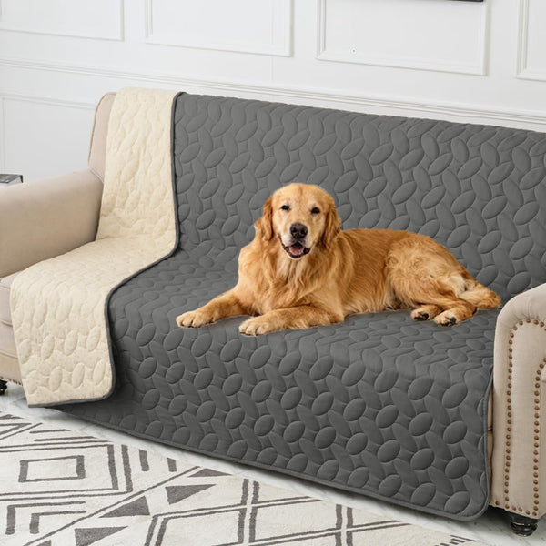 Ameritex Pet Bed Cover Dog Bed Blanket for Sofa and Furniture Waterproof New Pattern Design (30X70 Inch, Dark Grey)23