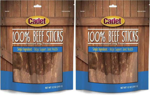 Cadet 100% Real Beef Strips Dog Treats, 8 Oz | Single Ingredient Beef Esophagus Dog Jerky, Healthy High Protein Dog Bones, Rawhide Alternative, for Small & Large Dogs10