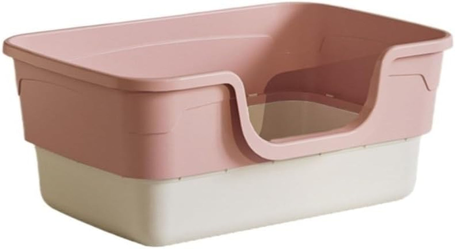 pet-supplies-open-top-cat-litter-box-with-removable-design-thickened-anti-splash-easy-cleangray