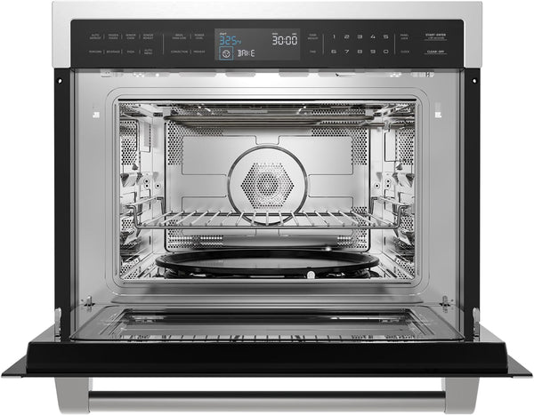 24 Inch Built in Microwave Oven, 1.6 Cu. Ft, 1000W, 11 Levels | Microwave and Convection Oven Combination with Sensor Cook, Touch Control, LCD Display, Stainless Steel2