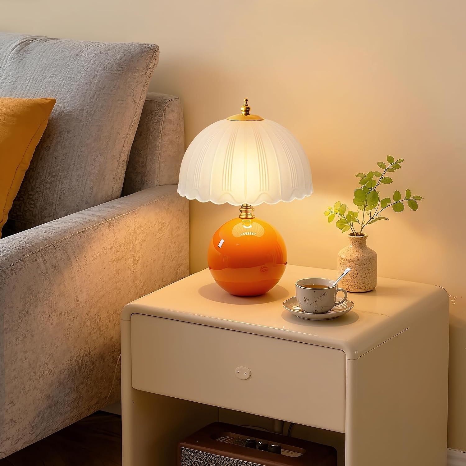 mushroom-table-lamp-ceramic-bedside-lamp-with-glass-shade-3-way-lighting-2700k-5000k-rocker-switch-small-nightstand-lamp-for-bedroom-living-room-office-orange