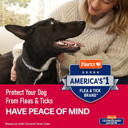 Hartz Ultraguard Promax Flea & Tick Collar for Dogs I 12 Months Protection I Soft & Comfortable Flea & Tick Prevention I 2 Pack,Gray8