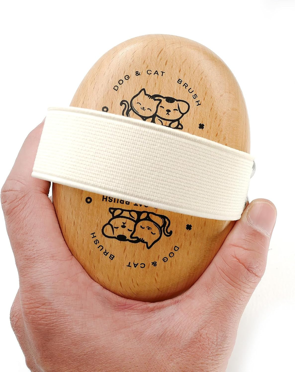 soft-dog-brush-bristle-brush-for-dog-grooming-dog-palm-brush-gentle-grooming-for-small-large-dogs-wood-handle