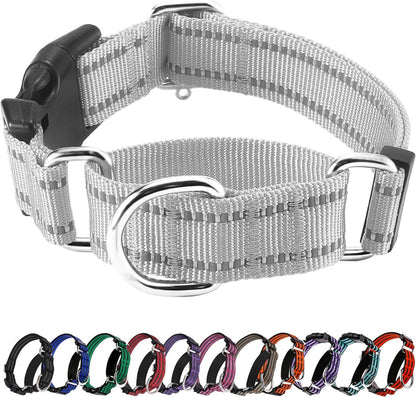 Martingale Collars for Dogs, Reflective Escape Proof Training Dog Collars with Quick Release Buckle,Adjustable No Slip Nylon Dog Collar for Medium Pets13