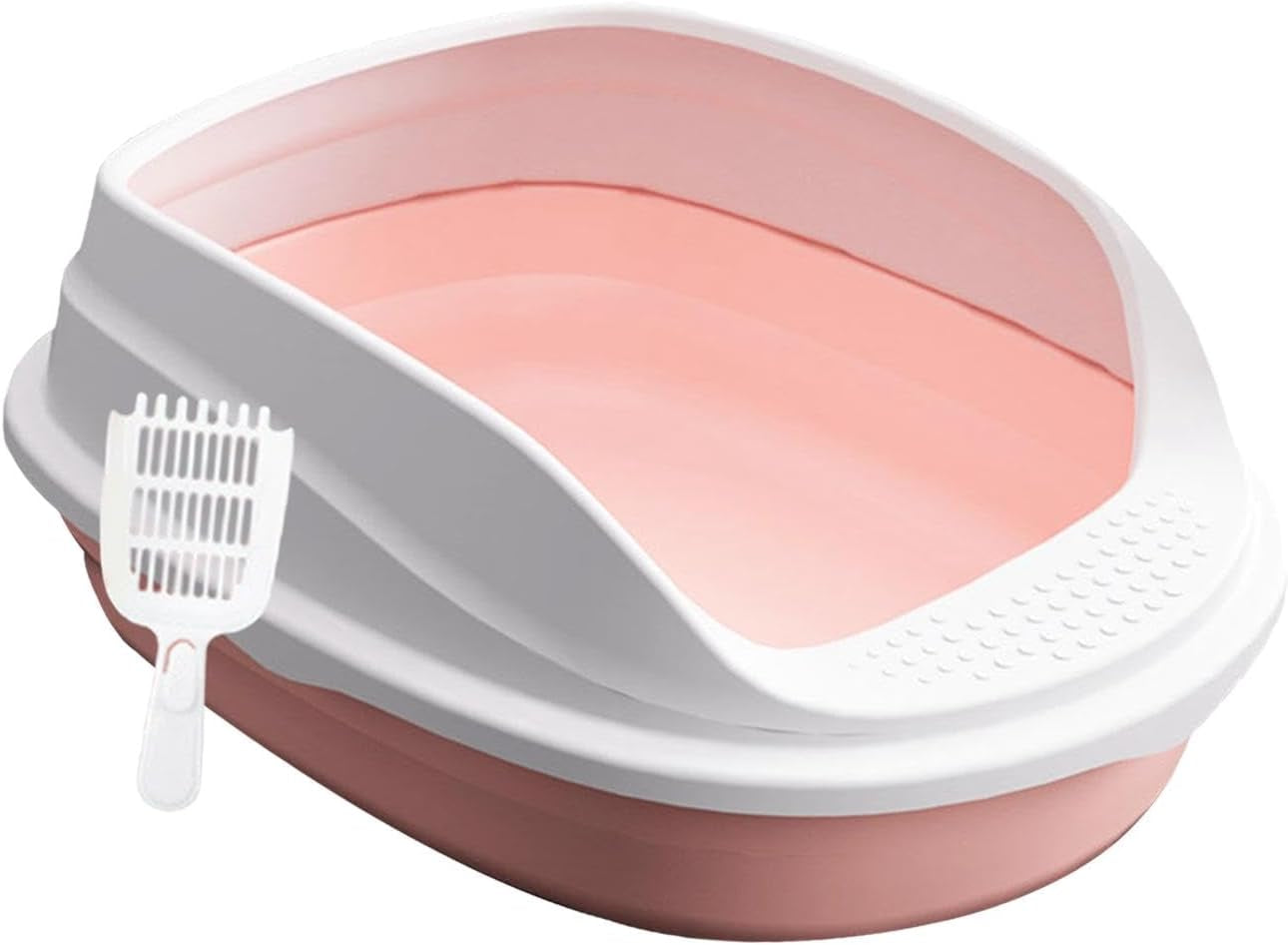 high-sided-litter-pan-for-cats-rabbits-hamsters-easy-clean-potty-toilet-with-raised-walls-for-small-medium-pets-38cm