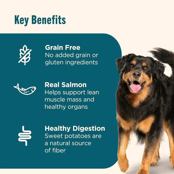 Nutrish Grain Free Dry Dog Food, Salmon & Sweet Potato Recipe, 23 Lb. Bag (Rachael Ray)4