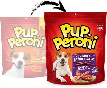 Pup-Peroni Dog Treats, Original Bacon Flavor, 22.5 Ounce, Made with Real Bacon3