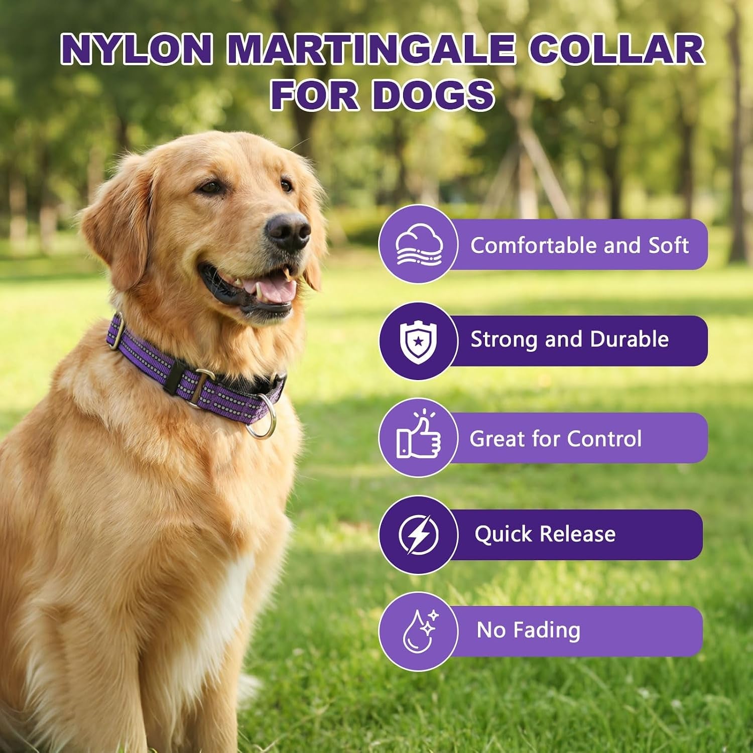 martingale-collars-for-dogs-reflective-escape-proof-training-dog-collars-with-quick-release-buckle-adjustable-no-slip-nylon-dog-collar-for-medium-pets
