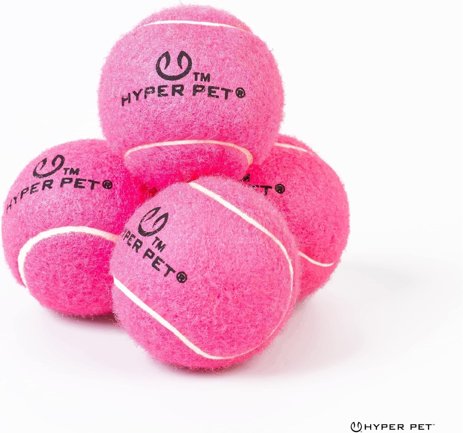 hyper-pet-mini-extra-small-tennis-balls-for-dogs-1-75-inch-4-pack-pink-safe-interactive-playthings-for-exercise-and-training-works-with-the-k9-kannon-launcher-keeps-little-pups-active-daily