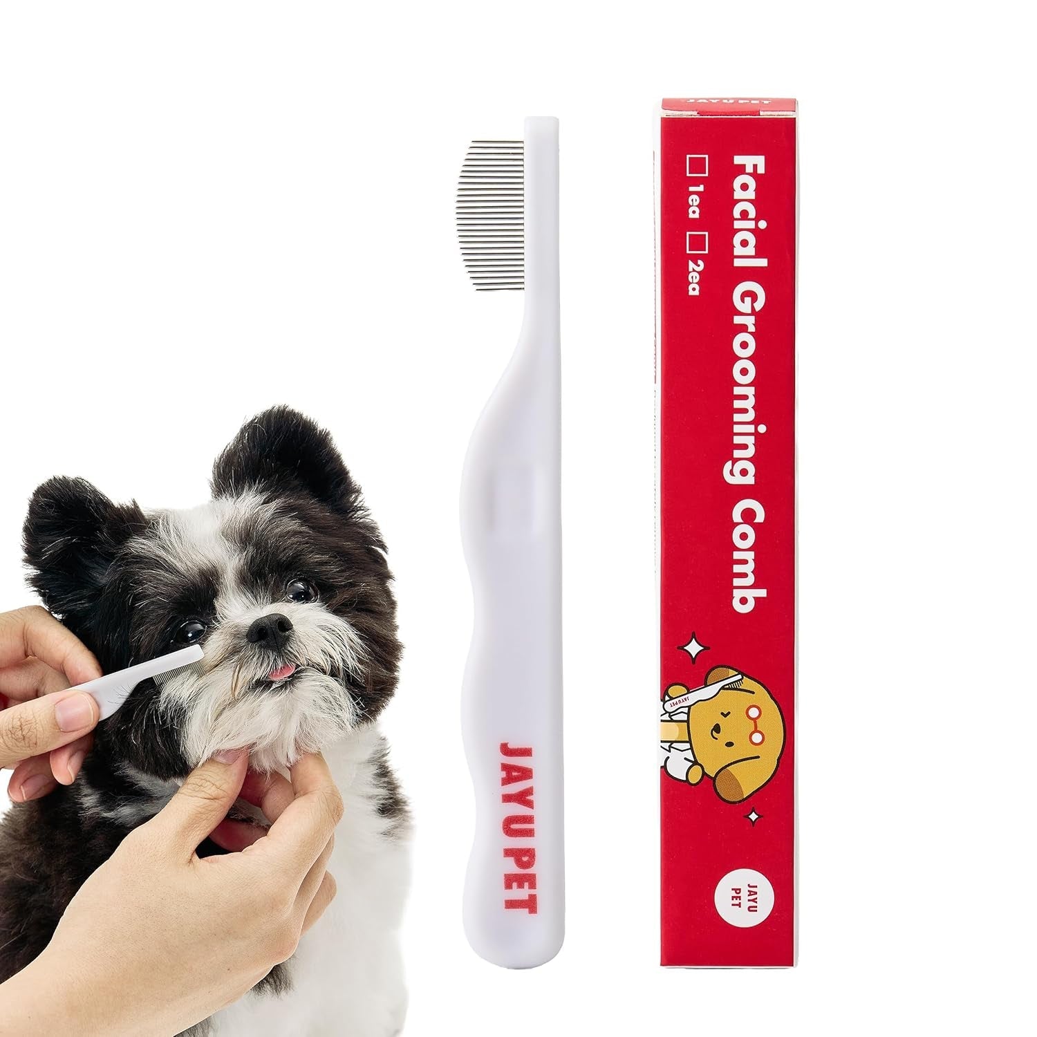 jayu-pet-facial-grooming-comb-dog-eye-combs-stress-free-eye-gunk-remover-for-dogs-cats-pet-facial-brush-cat-grooming-kit