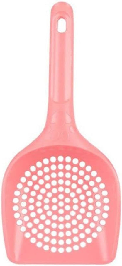 Pink Plastic Cat Litter Scoop Pet Care Sand Waste Scooper Shovel Hollow Cleaning Tool Pet Supplies Easy to Clean Cat Litter Scoops Litter and Housebreaking Pet Supplies1