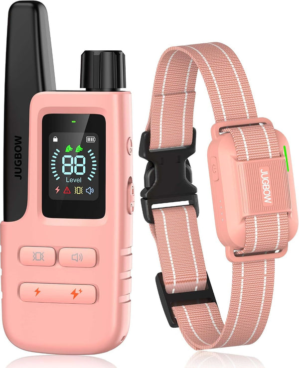 Dog Shock Collar - 4500FT Dog Training Collar with Remote, IPX8 Waterproof Electric Dog Collar with 4 Training Modes, Security Lock, Rechargeable Ecollar for 10-120Lbs Small Medium Large Dogs12