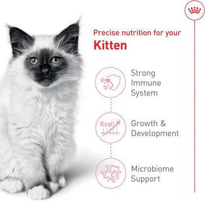 ROYAL CANIN Feline Health Nutrition Kitten Dry Cat Food, 7 Lb Bag | Formulated for Kittens up to 12 Months, Supports Immune System, Tailored Kibble Size, 7 Lb Bag4