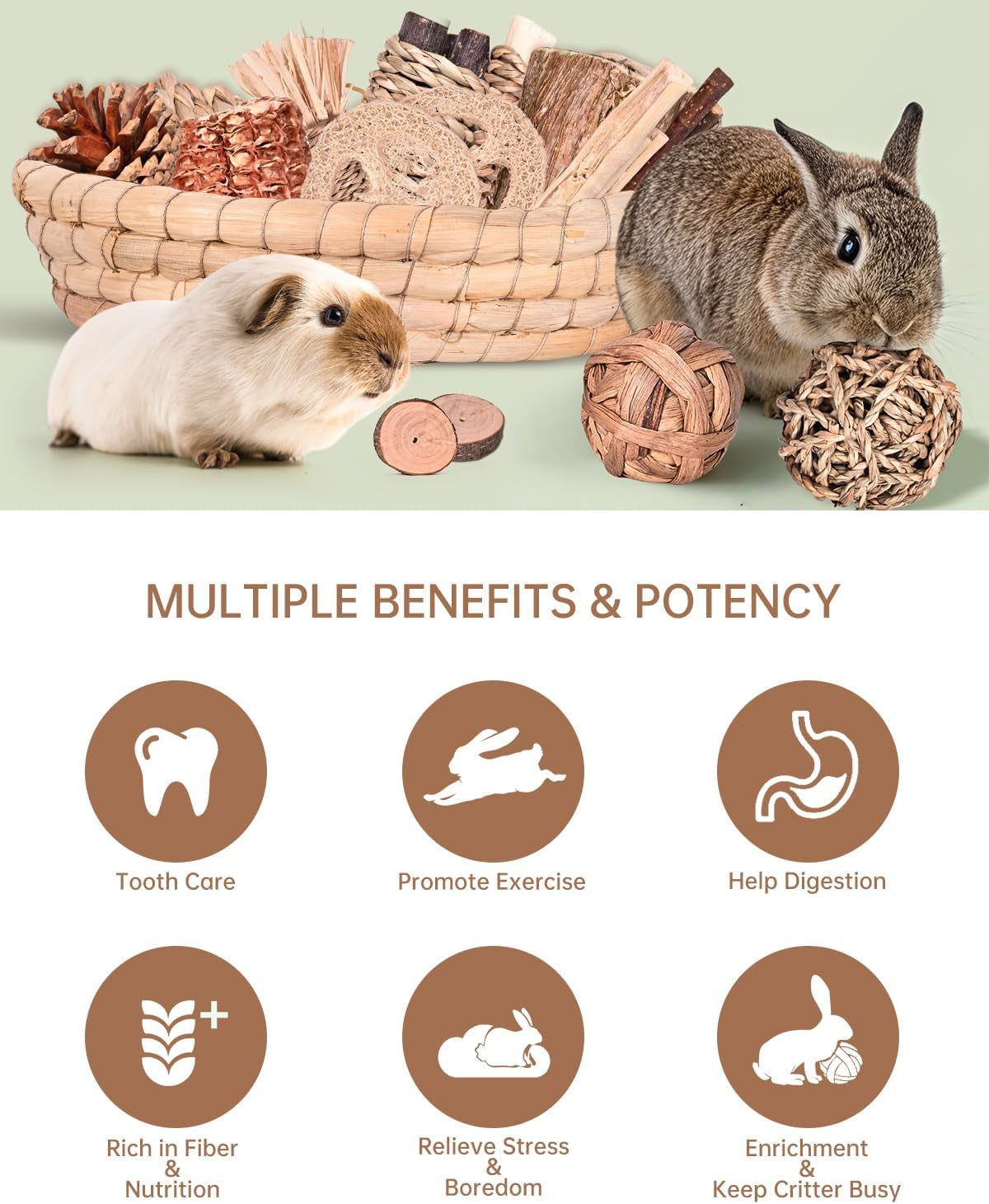 31pcs-rabbit-chew-treat-toys-for-teeth-health-natural-bunny-enrichment-toys-for-boredom-stress-relief-keep-busy-toys-for-guinea-pig-chinchilla-hamster-rat-gerbil-degu-indoor-outdoor