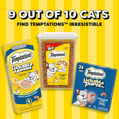 Temptations Classic Crunchy Cat Treats, Shrimpy Shrimp, 16 Oz | under 2 Calories per Treat, 100% Complete & Balanced Adult Cat, Resealable Stay-Fresh Tub, Use as Snack, Meal, or Food Topper6