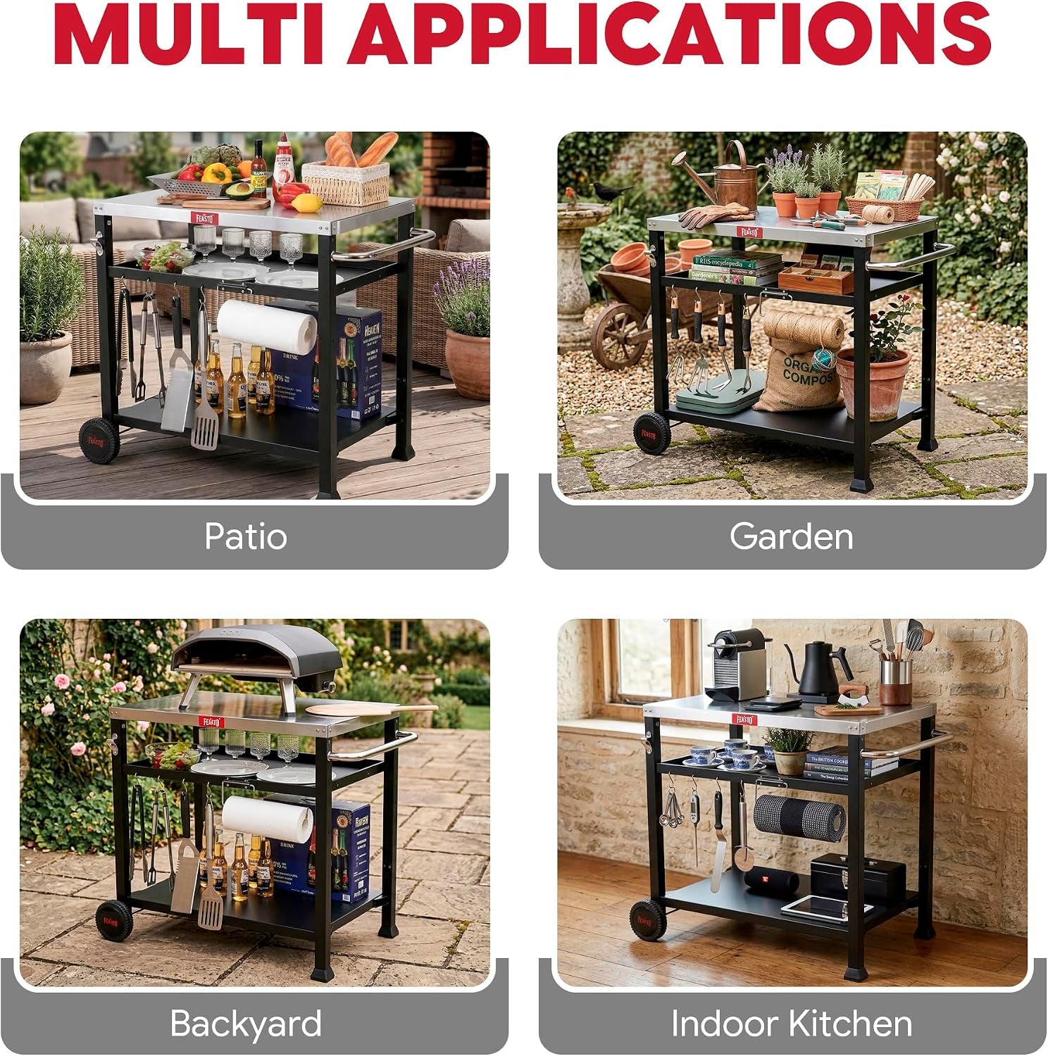 3-shelf-pizza-oven-table-outdoor-grill-cart-33-5-x-21-7-black-stainless-tabletop-with-tank-hook-for-pizza-ovens-griddles-heavy-duty-prep-station-for-patio-bbq-and-deck-parties