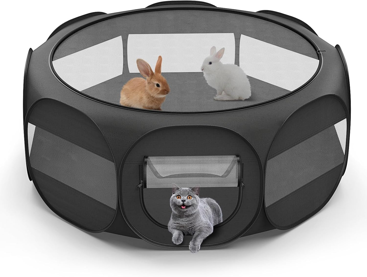 small-animal-playpen-chicken-brooder-box-with-cover-top-black-portable-outdoor-exercise-pet-cage-tent-waterproof-breathable-pet-playpen-indoor-for-chick-ktiien-bunny-hamster-guinea-pig