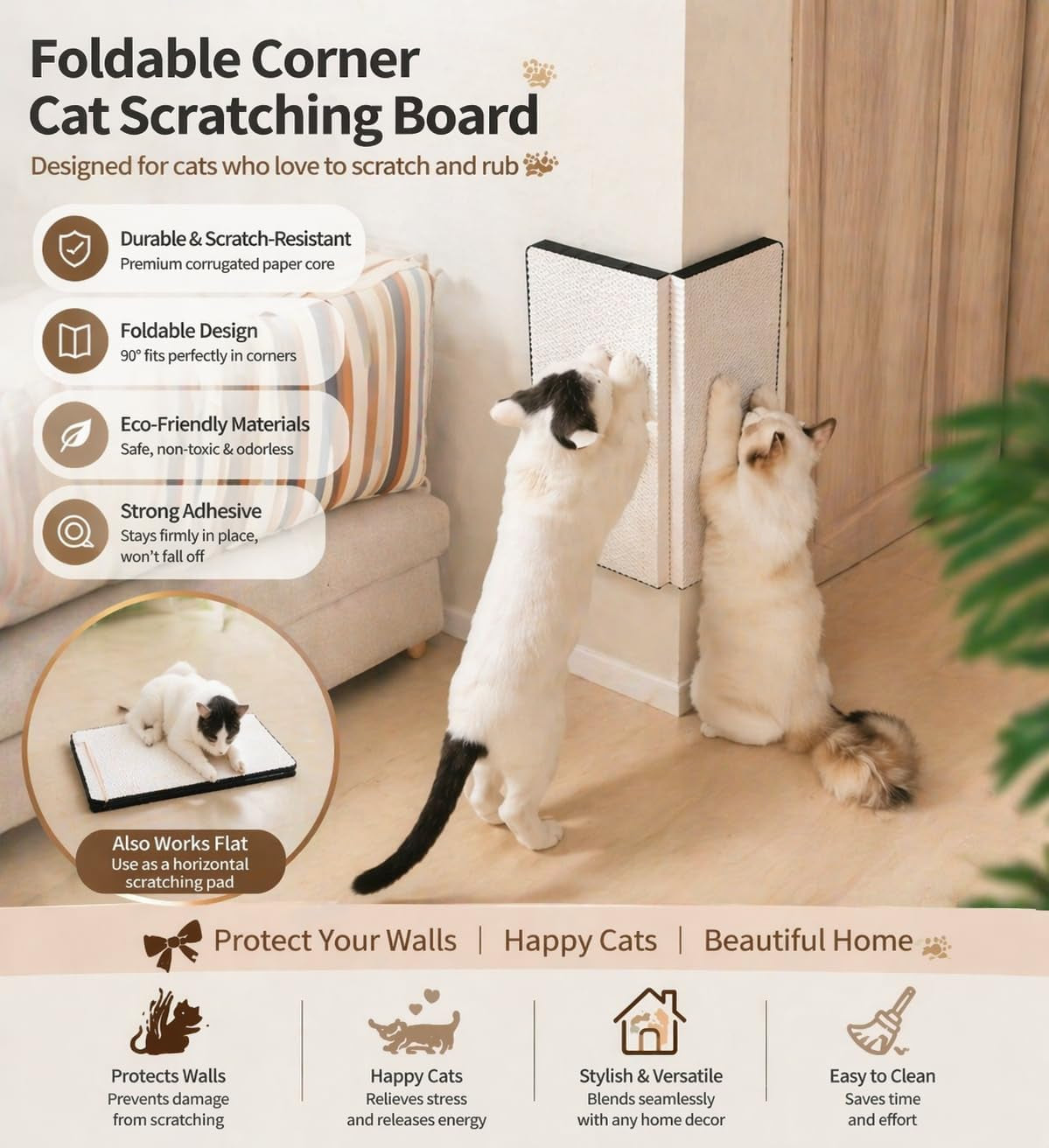 cat-scratcher-pads-foldable-cardboard-for-corner-walls-17-lx13-wx0-78-h-scratching-post-for-indoor-cats-white-medium