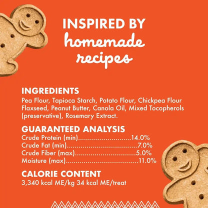 Buddy Biscuits Grain Free Dog Treats, Baked in USA, Large Size Treat with Natural Peanut Butter 14 Oz.3