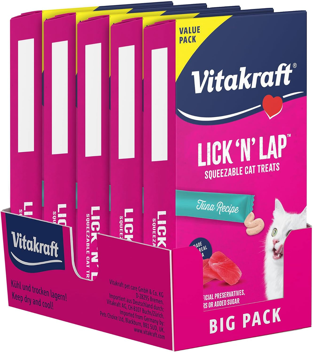 vitakraft-lick-n-lap-real-salmon-squeezeable-liquid-cat-treats-lickable-salmon-broth-1-ingredient-no-artificial-colors-preservatives-or-added-sugar-for-hydration-0-52-oz-tubes-16-count