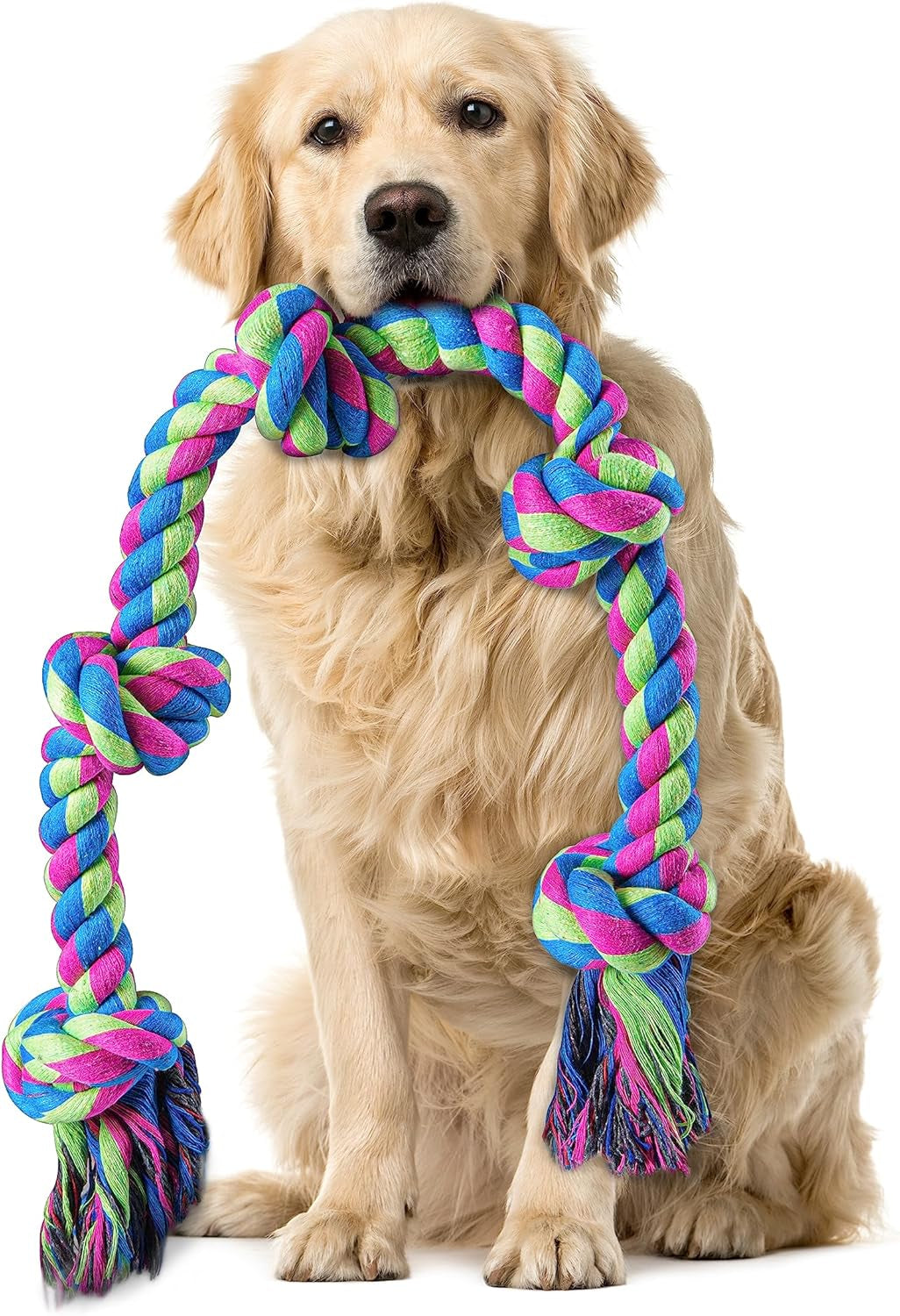 aitmexcn-interactive-dog-rope-toys-tug-of-war-tough-dog-toys-for-large-medium-small-dogs-100-cotton-chew-toys-for-boredom-pull-ball-rope-teeth-cleaning