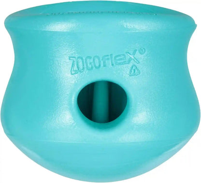 WEST PAW Zogoflex Toppl Interactive Treat Dispensing Puzzle Dog Toy for Mental Stimulation & Enrichment-Holds Kibble & Treats-Lickable, Freezable & Dishwasher Safe-Made in Usa-Large-Aqua Blue22