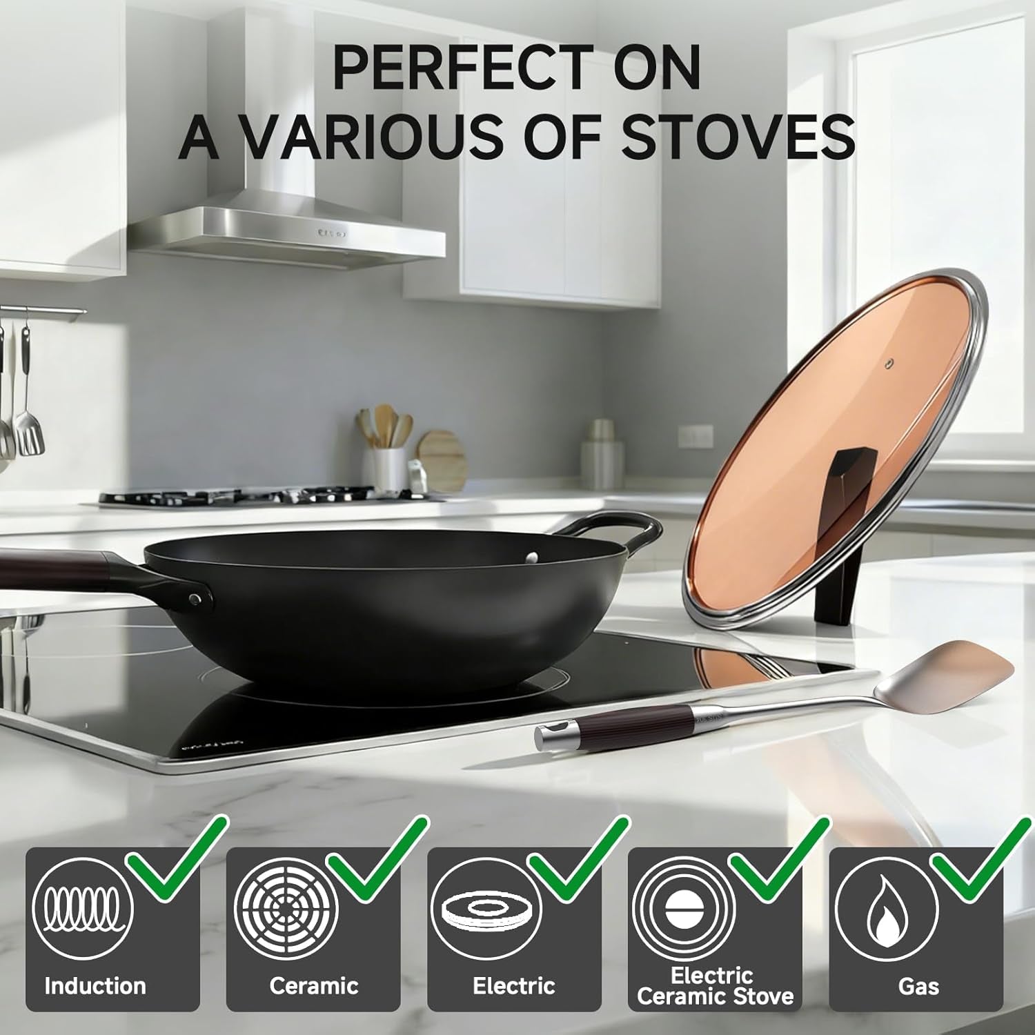 13-5-carbon-steel-wok-pan-pre-seasoned-flat-bottom-woks-stir-fry-pans-chinese-cookware-with-lid-spatula-for-pan-fry-stir-fry-steam-bbq-camping-compatible-with-induction-gas