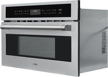 30 In. Built-In Microwave with Convection Oven and Air Fryer, 1000W Power with NEMA 5-20P Plug, 10 Levels, UL Listed and 1.6 Cu. Ft. Capacity in Stainless-Steel (KM-CWO30-SS)13