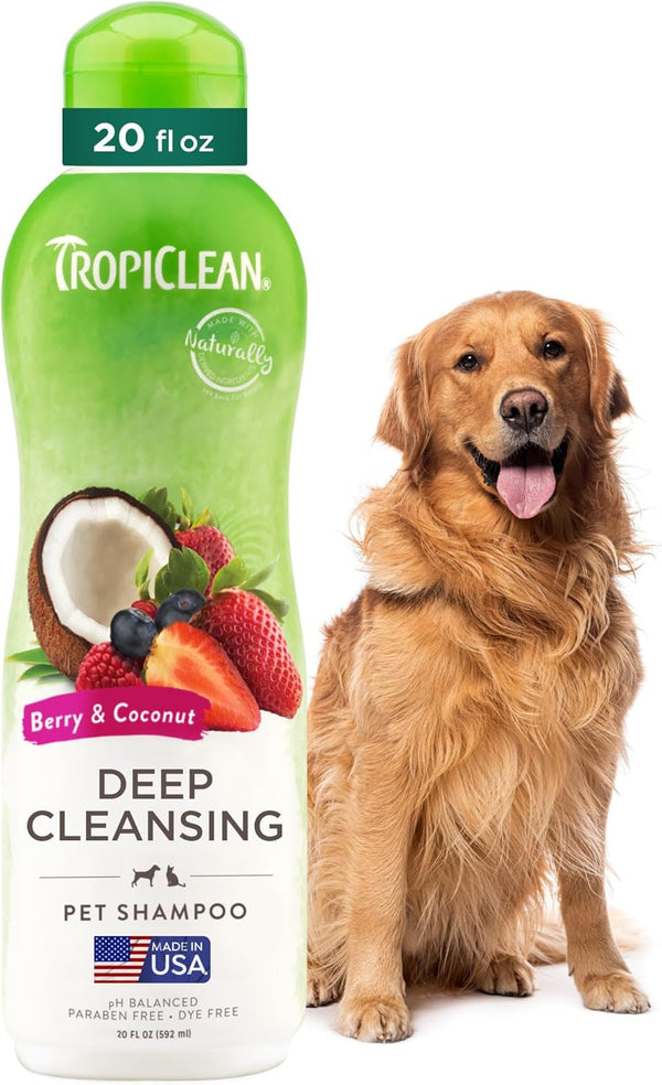 Tropiclean 2-In-1 Dog Shampoo and Conditioner, Moisturizing Dog Detangler, Puppy Safe, Made in the USA, Papaya Scent, Cat & Kitten Safe, 20Oz. | Moisturizing Detangler | Papaya Scent | Puppy, Cat & Kitten Safe | Made in USA17